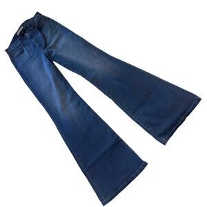 Joe’s Jeans Women 29 Flare Leg Medium Wash Stretch Denim Mid Rise Y2K (sz 8/10)